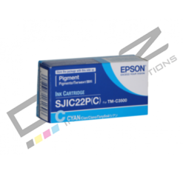 Epson Patrone, cyan für T-MC3500